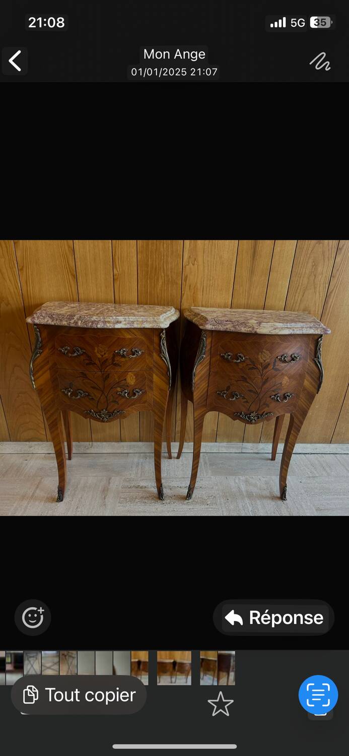 Pair of bedside tables