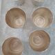 Silver metal cups