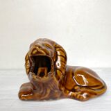 Vintage lion advertising ashtray