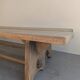 Large solid wood farmhouse benches