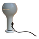 Vintage white metal O'luce table lamp Flash by Joe Colombo - Italian Design