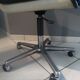 1970 vintage leather swivel office chair
