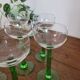 Lot de 6 verres à pied vin blanc d'Alsace