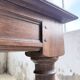 Oak table in Louis XIV style 1900