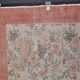 Tapis Oushak noué à la main à motif floral, référence 1268