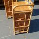 Pair of 1970s rattan bedside tables