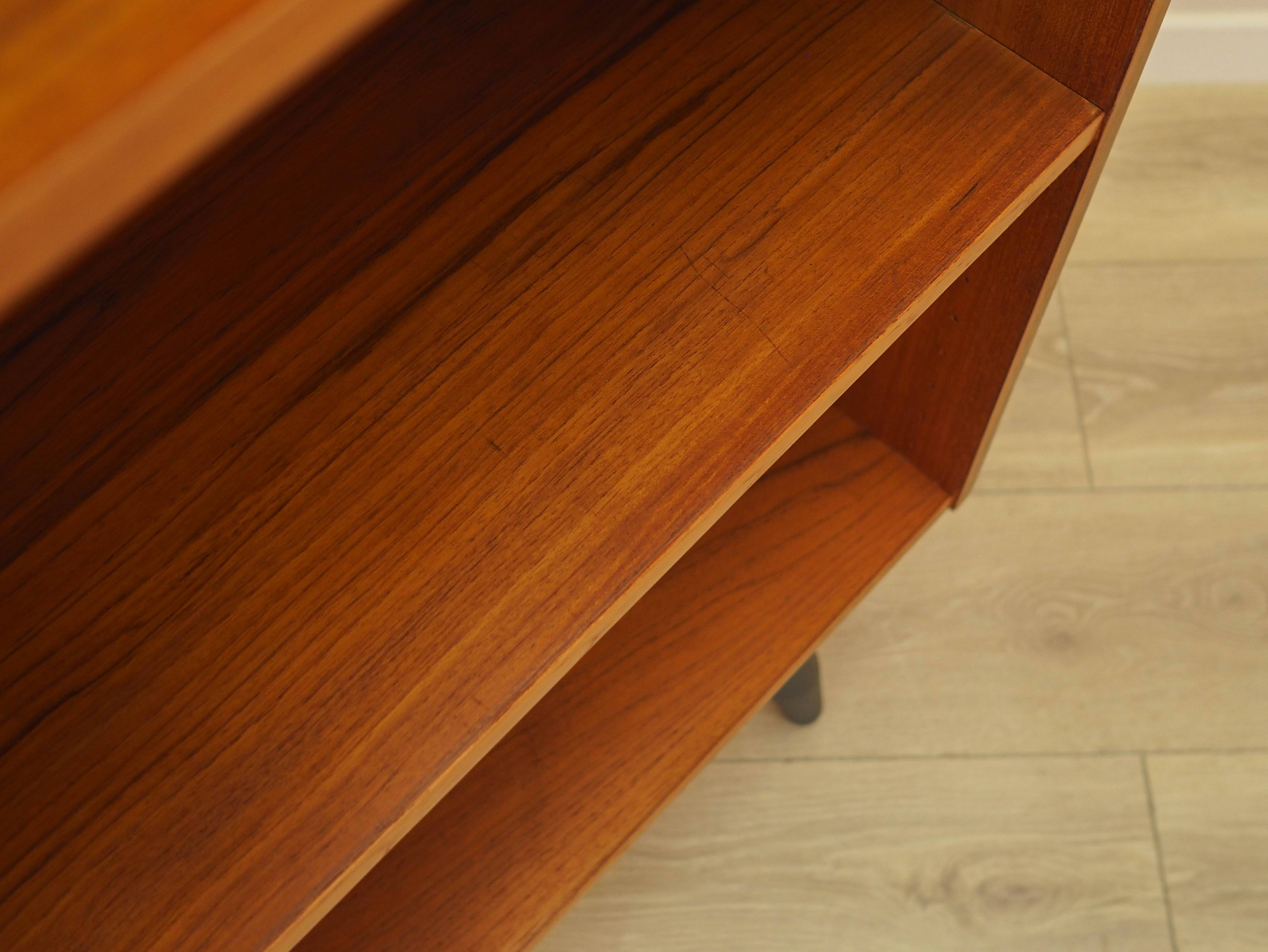 Teak bookcase, Danish design, 1970s, manufactured by Clausen & Søn