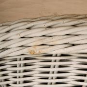 Rattan and bamboo set, set of 5