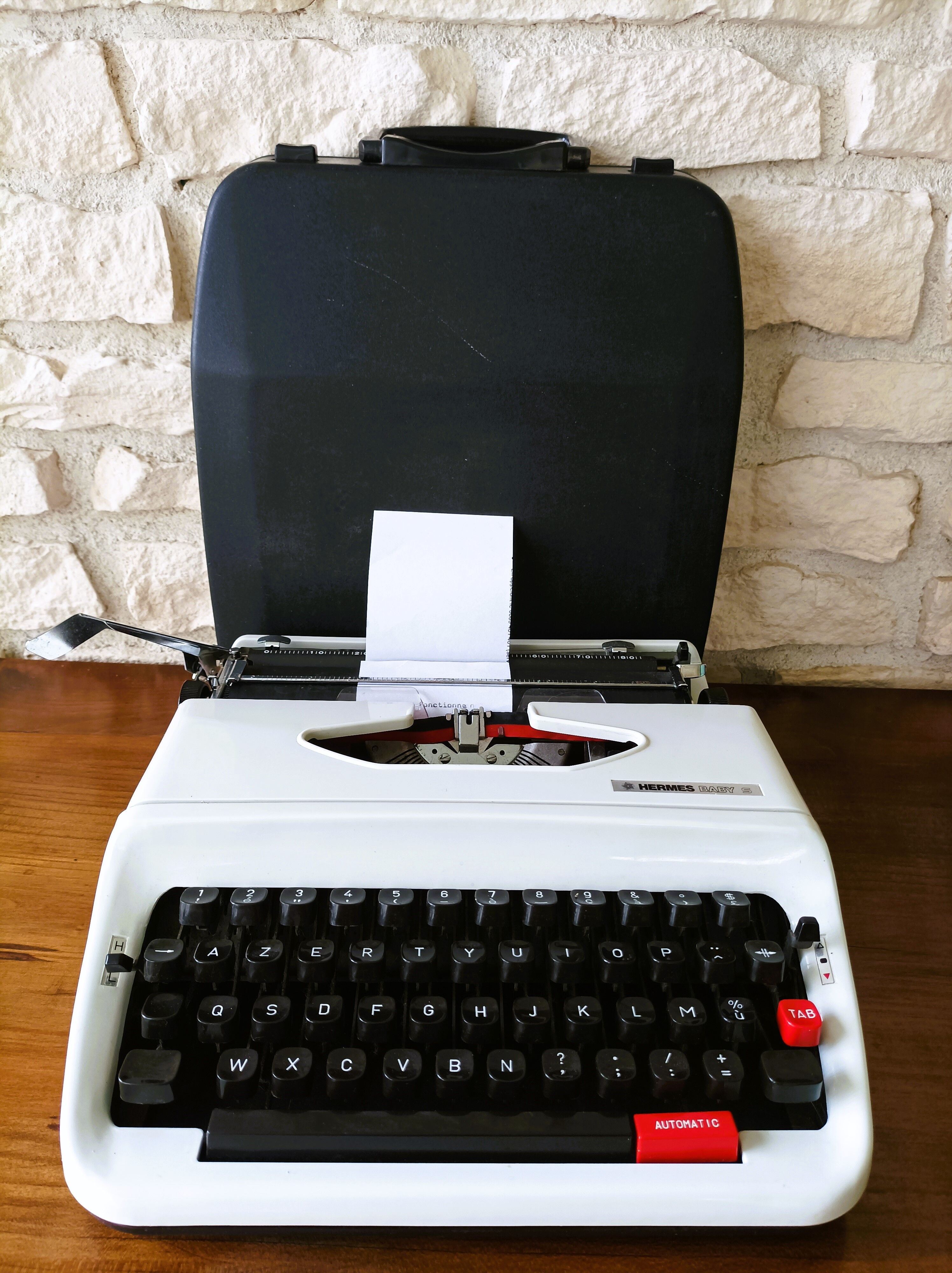 Typewriter hermes baby S