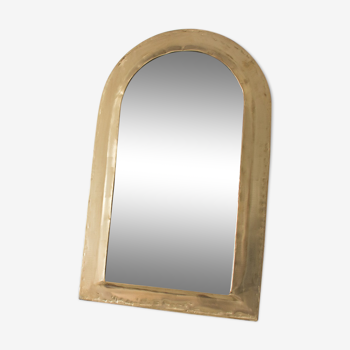 Miroir en laiton 50 cm