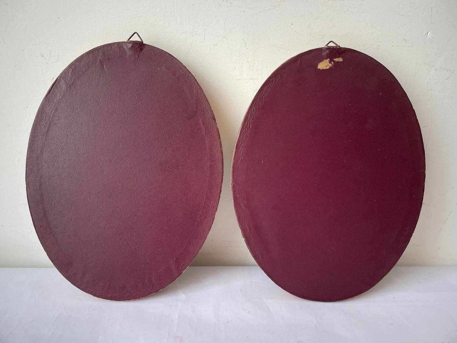 Duo of paintings "bouquet of flowers"