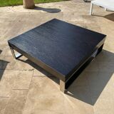 Black coffee table Rochebobois