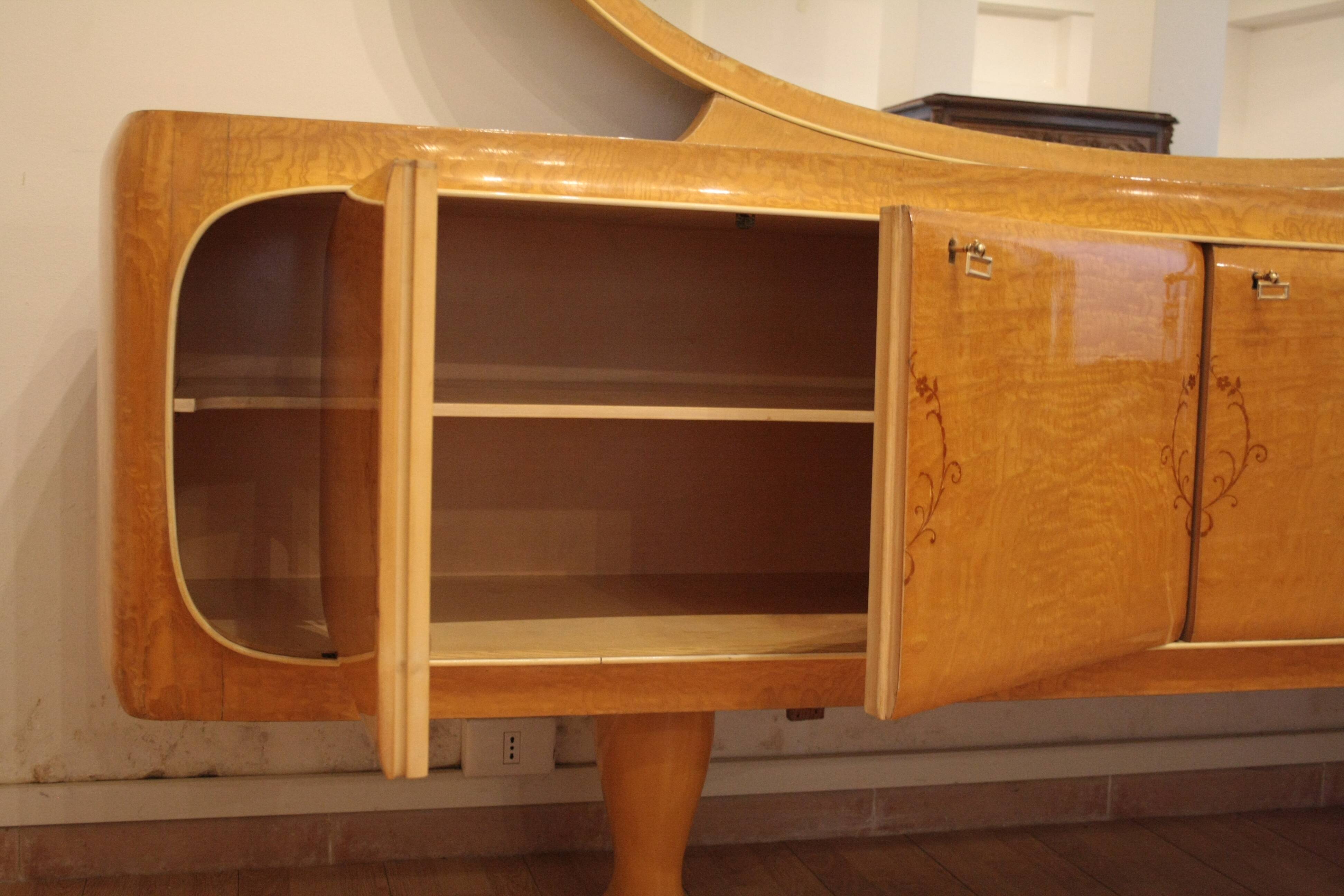 Buffet moderne du milieu du siècle, années 1950