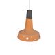 Vintage pendant lamp - ceramic - Fat Lava - pull switch - West Germany - 70