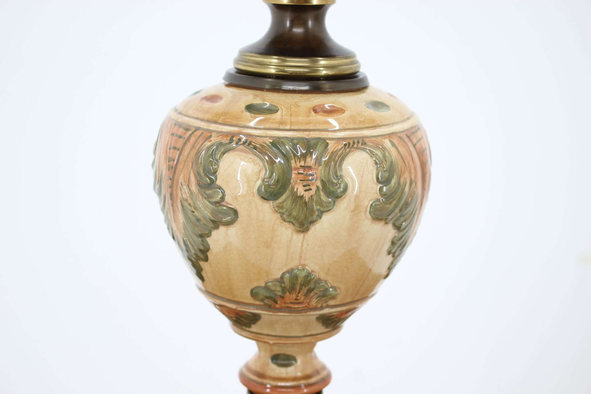 Porcelain table lamp, 1950s