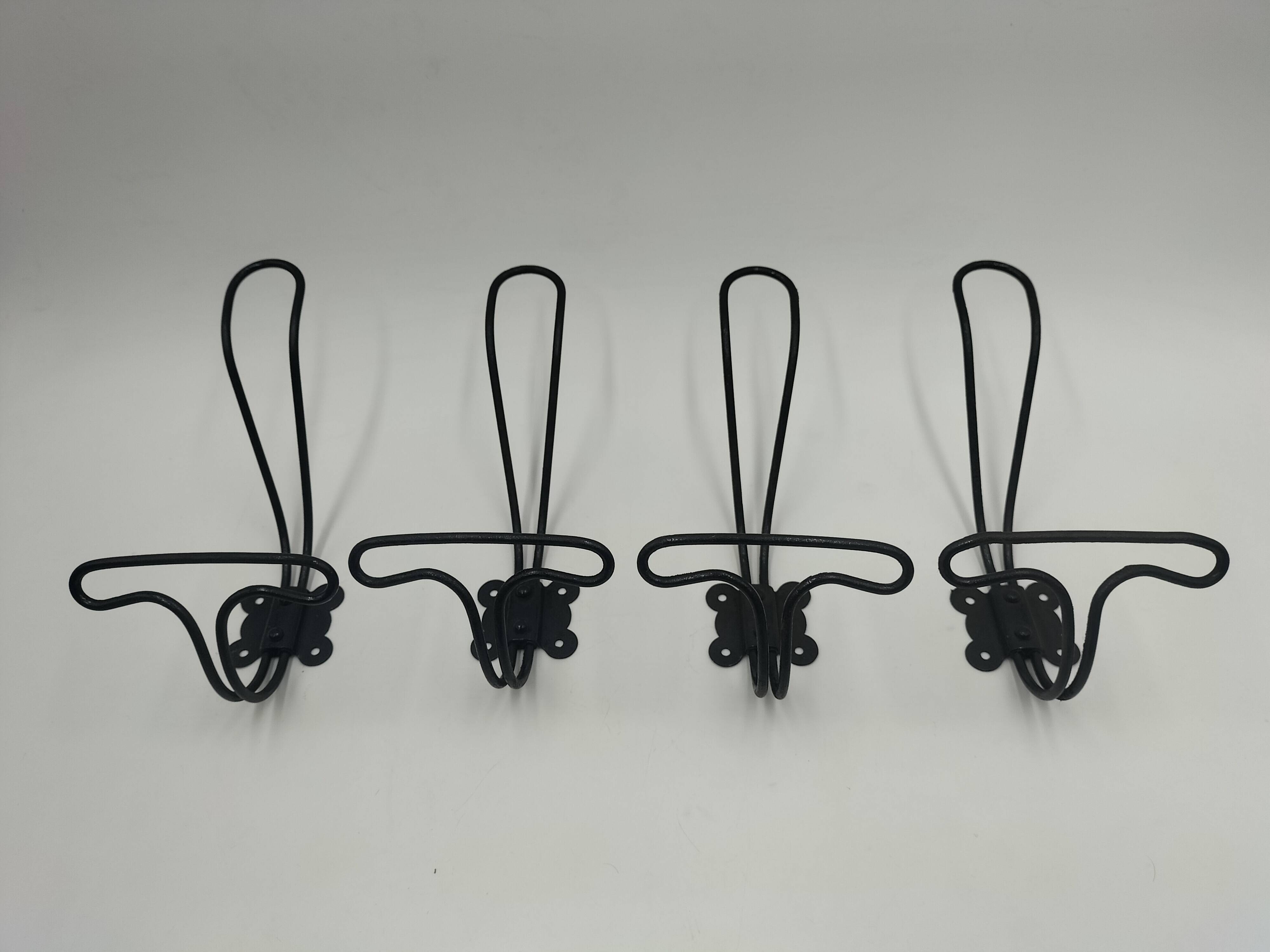 Set of 4 coat hooks