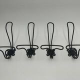 Set of 4 coat hooks
