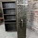 Bar trunk/storage unit in embossed steel 1980