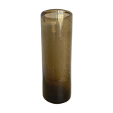 Vintage bendor bubble glass vase