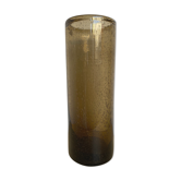 Vintage bendor bubble glass vase