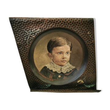 Portrait 19ème de Victor Dubreuil