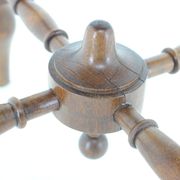 Tabouret en bois des années 1940, Tchécoslovaquie