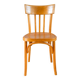 Baumann bistro chair in blond oak, 1950s