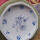Compotier / assiette montée en porcelaine de limoges 1920-1930