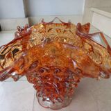 Centre de table en verre de murano