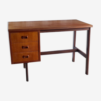 Bureau style scandinave en teck – années 60