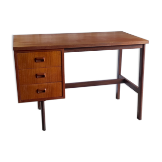 Bureau style scandinave en teck – années 60