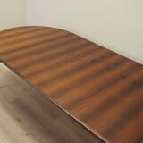 Round rosewood table, Danish design, 1970s, production: Skovby Møbelfabrik