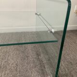 80s Glass Coffee Table