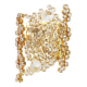 Pair of wall sconces in gilded brass and crystal by Palwa, Germany, 1960s.
