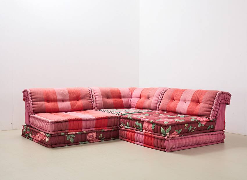 Canapé Mah Jong emblématique par Hans Hopfer pour Roche Bobois France 1971