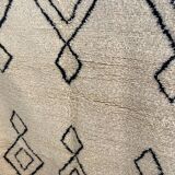 Handmade Moroccan Berber carpet 255 x 150 CM