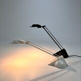 Set of 2 postmodern design desk lamps, 1980s