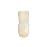 Cylindrical vase 1960 in white ceramic
