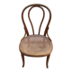 Chaise Thonet ancienne en bois courbé et cannage