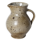 Stoneware pitcher, signed Gustave Tiffoche, 20th century