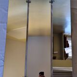 Folding triptych wall mirror, 1960s, 120 x 85 cm