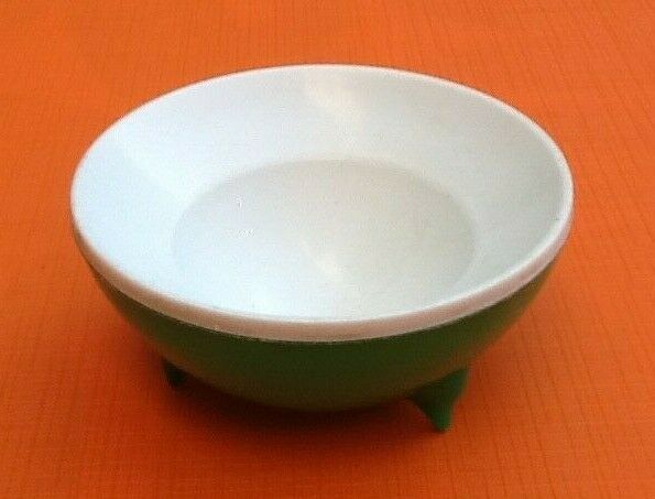 Lot of 3 vintage coquetiers shape "saucer" 60s