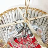 Paolo Venini Murano glass ceiling lamp