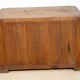 Art Deco showcase in Burmese teak