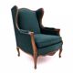 Fauteuil français ancien datant d'environ 1890. Après restauration.