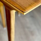 70s Scandinavian-inspired table with extensions