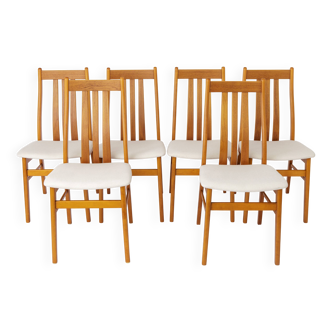 Set of 6 Farstrup Teak Dining Chairs, Danish Mid Century Chairs 1960s