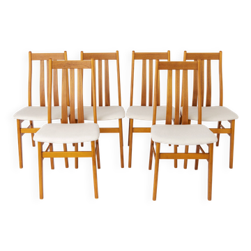 Set of 6 Farstrup Teak Dining Chairs, Danish Mid Century Chairs 1960s