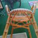 Pair of rattan armchairs