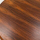 Table basse ronde en palissandre Danemark années 1960